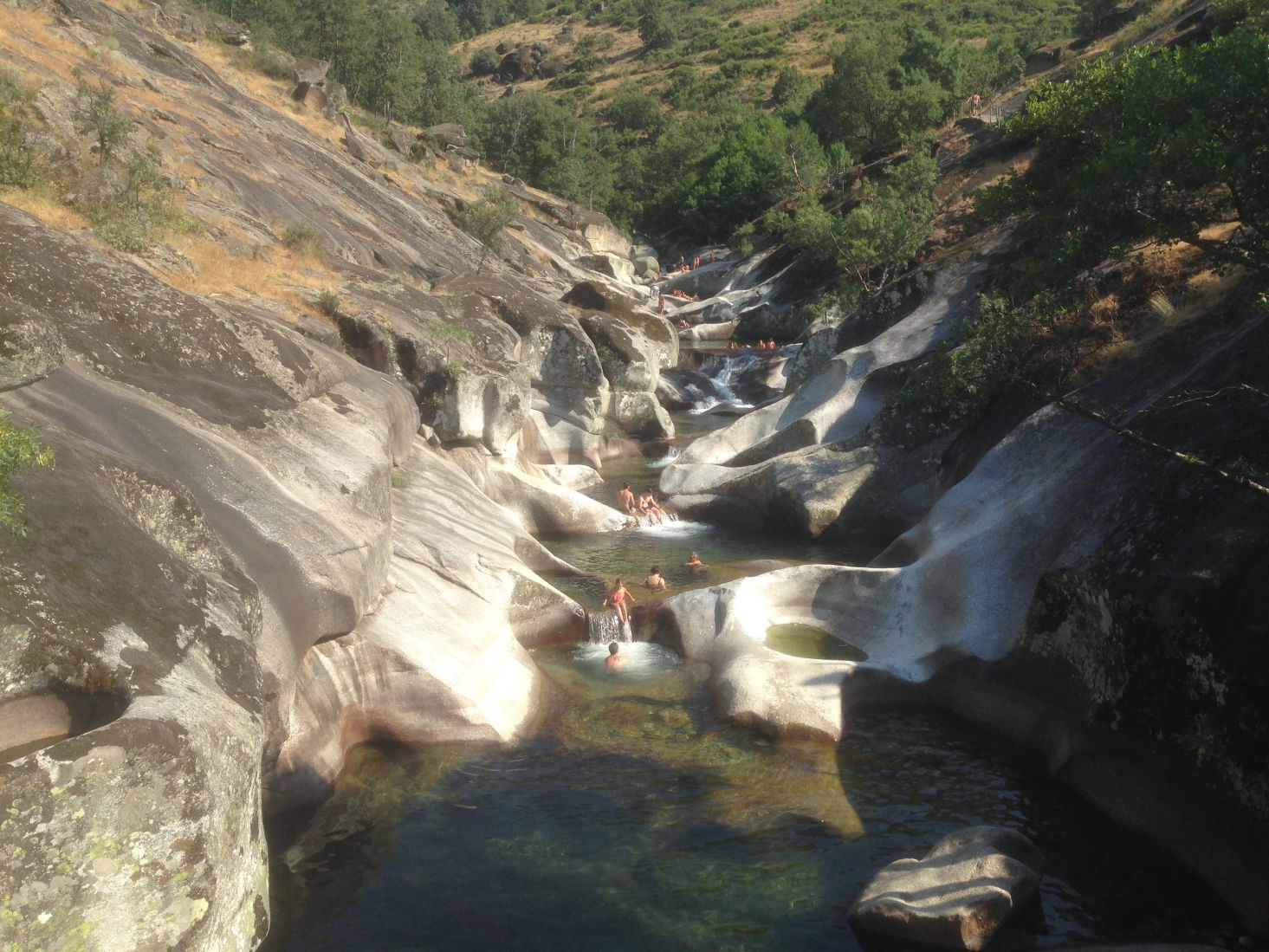Los Pilones en la Garganta de los Infiernos
